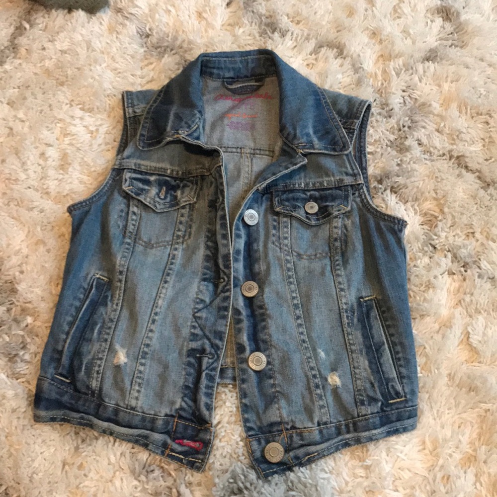 Aeropostale Jean vest